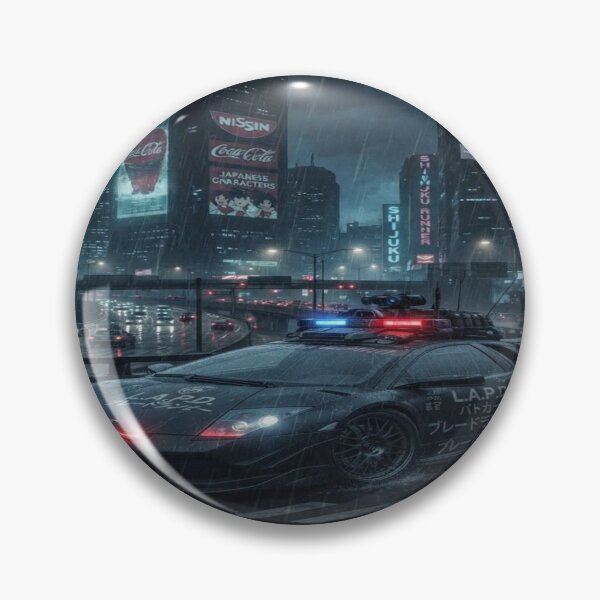 Item preview, Cyberpunk - Future Interceptor Highway Art designed and sold by JMAVILA ART.