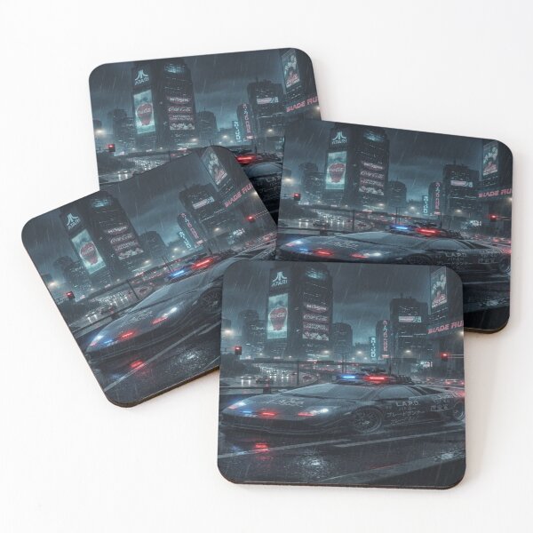 Item preview, Cyberpunk - Future Interceptor Highway Art designed and sold by JMAVILA ART.