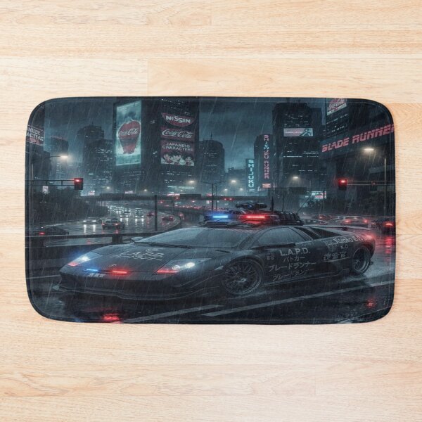 Item preview, Cyberpunk - Future Interceptor Highway Art designed and sold by JMAVILA ART.