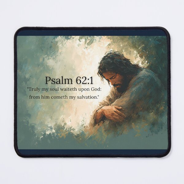 Item preview, Psalm 62:1 Wait Upon God designed and sold by Eto Iz Golovy.