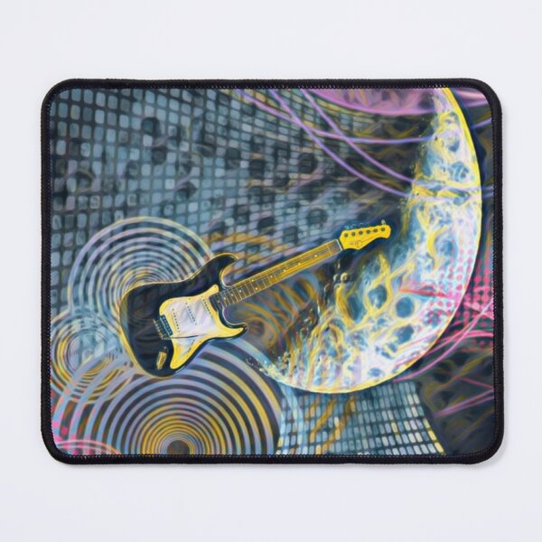 Item preview, Guitar over the Moon designed and sold by Salisha Wheeler.