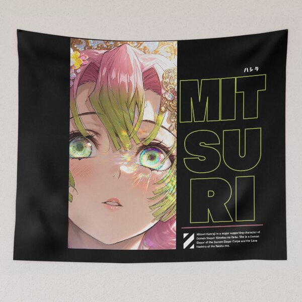 Item preview, Mitsuri Kanroji Demon Slayer: Unbreakable Blossom designed and sold by NarwhalXV.