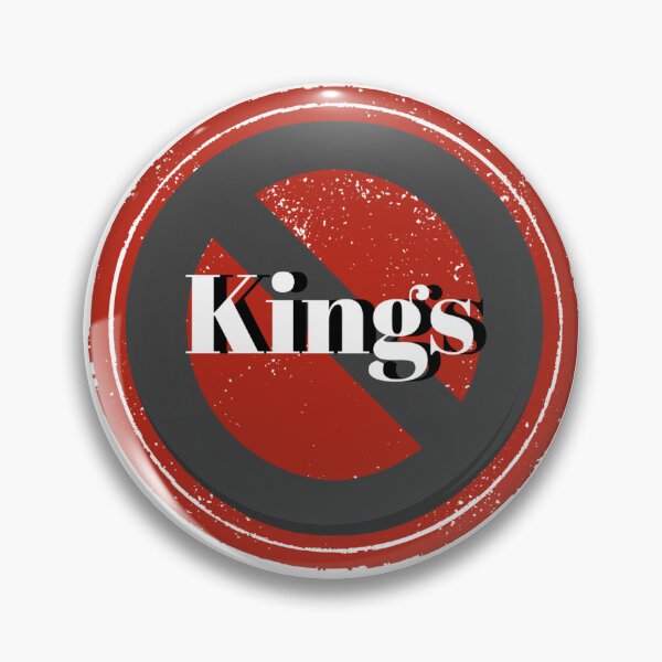 Item preview, No Kings designed and sold by RoomyMoon Creations.