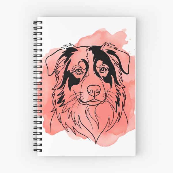 Item preview, Australian Shepherd Boho Line Art Aussie Dog Gift designed and sold by GTFullShop.