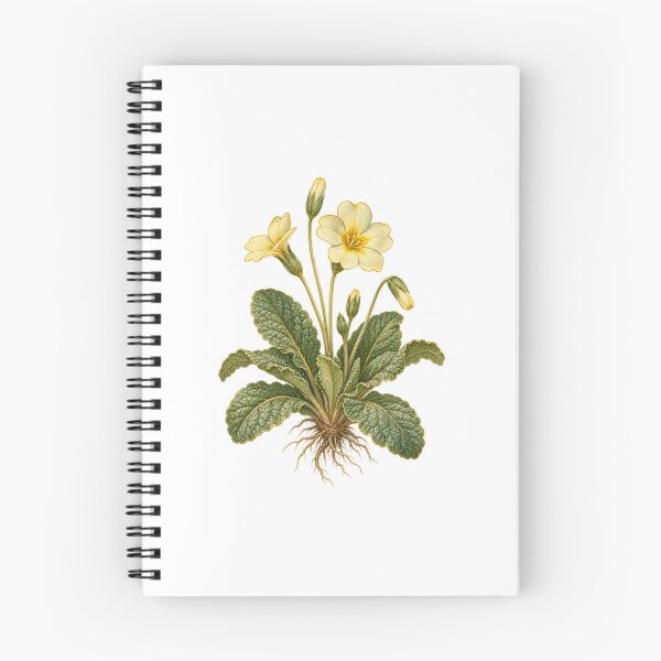 Item preview, Primrose Botanical | Spring Woodland Cottagecore Art | Fairy Folklore Gift designed and sold by Brackenlume Studio.