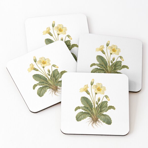 Item preview, Primrose Botanical | Spring Woodland Cottagecore Art | Fairy Folklore Gift designed and sold by Brackenlume Studio.