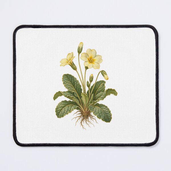 Item preview, Primrose Botanical | Spring Woodland Cottagecore Art | Fairy Folklore Gift designed and sold by Brackenlume Studio.