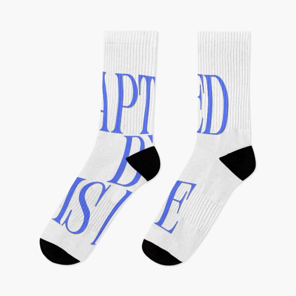 Item preview, Captured By His Love Christian Streetwear Blue Typography designed and sold by LensDyn™.