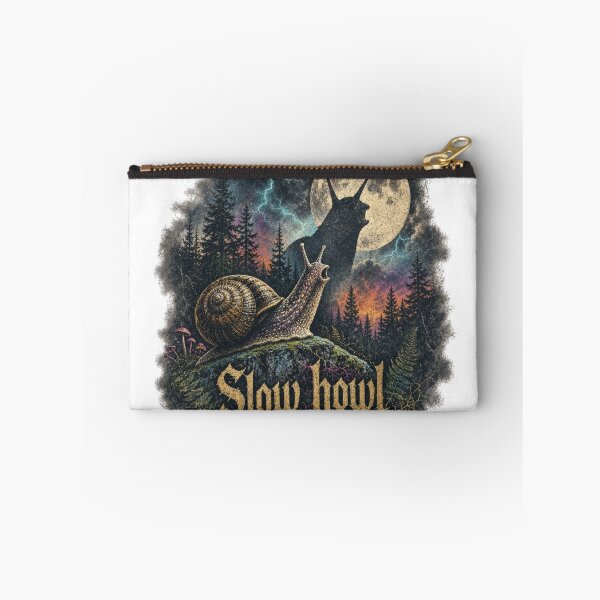 Item preview, Snail Slow Howl T-shirt designed and sold by BakersTees.