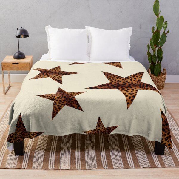 Item preview, Cheetah Big Ol’ Stars designed and sold by STUDIO MORE Los Angeles.