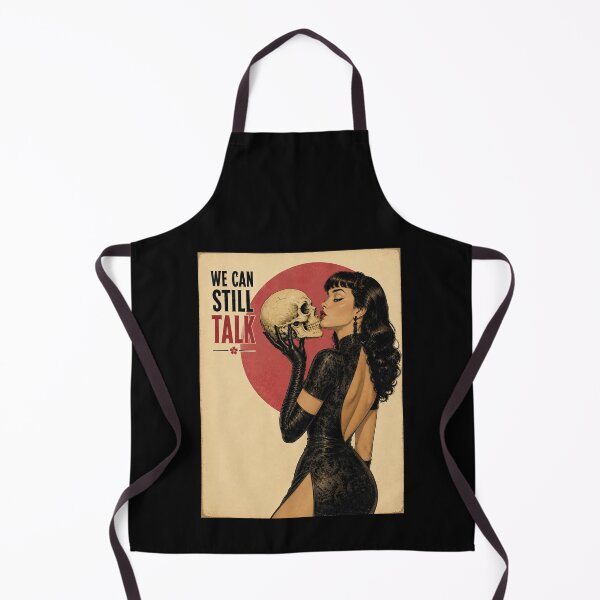Item preview, We Can Still Talk – Retro Gothic Pinup designed and sold by obstinator.