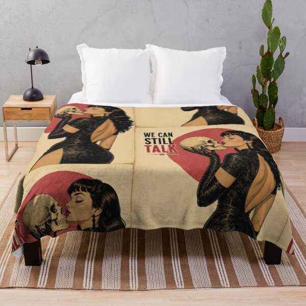 Item preview, We Can Still Talk – Retro Gothic Pinup designed and sold by obstinator.