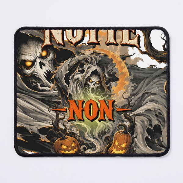 Item preview, La Notte Non Perdona - Spooky Grim Reaper & Pumpkins designed and sold by The Kawaii Forge.