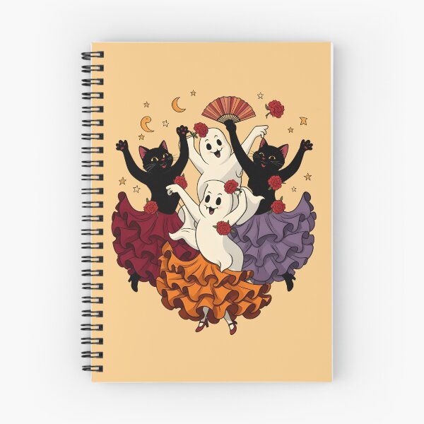 Item preview, Trick or treat, we are dancing - Ghosts and cats dance designed and sold by ParadoxParadox.