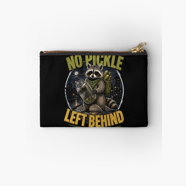 Item preview, Raccoon Eating Pickles Meme Design designed and sold by DarkRelicStudio.