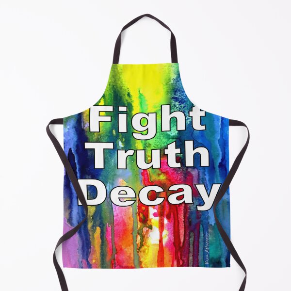 Item preview, Fight Truth Decay, abstract designed and sold by aswoa.