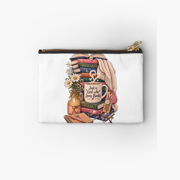 Item preview, Just a Girl Who Loves Books - Cozy Reading Aesthetic Mug designed and sold by BellabdO.