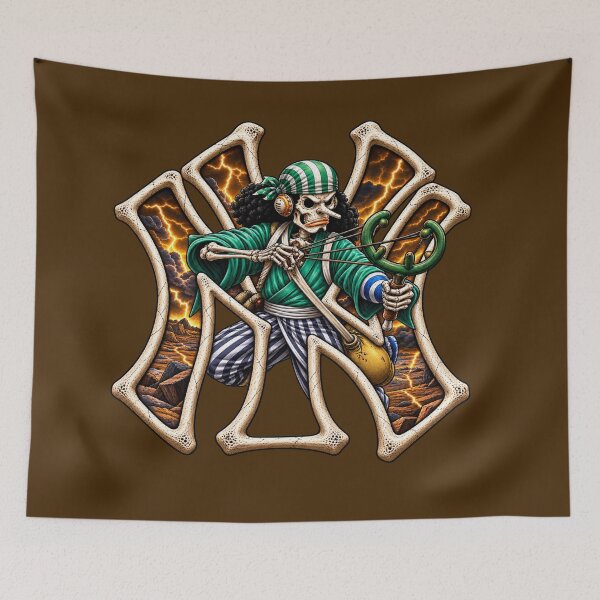 Item preview, Usopp Skeleton New York Streetwear Vector Monogram designed and sold by Francisbb.