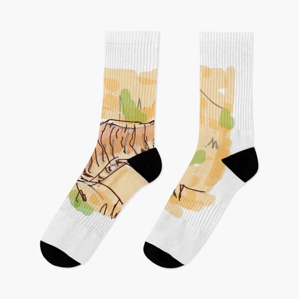 Item preview, Abstract Watercolor Painted Tiger In Jungle designed and sold by Qatkouutis.