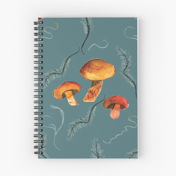 Item preview, Mushroom Cluster on Teal designed and sold by jennifer-a-lane-design.