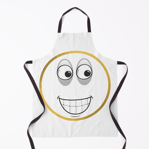 Item preview, Crazy Smile Goofy Face - Funny Cheeky Emoji Illustration designed and sold by Esraa-Arts.