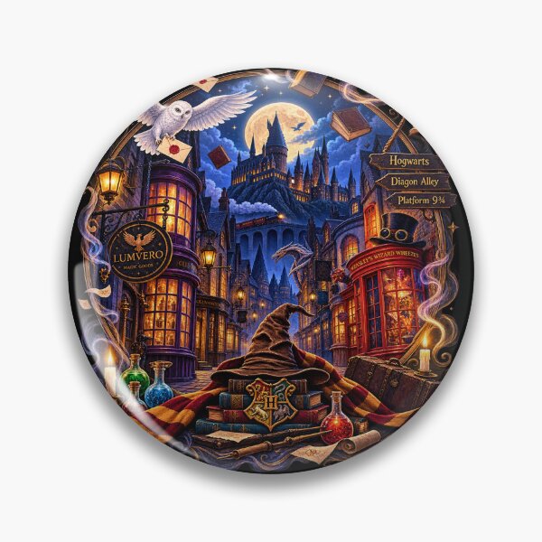 Artikelvorschau, Verzauberte Zaubergasse – Fantasywelt der Zauberer entworfen und verkauft von Lumvero.