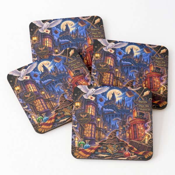 Item preview, Enchanted Magic Alley – Wizarding World Fantasy designed and sold by Lumvero.