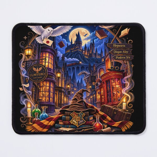 Item preview, Enchanted Magic Alley – Wizarding World Fantasy designed and sold by Lumvero.