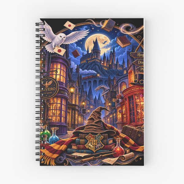 Item preview, Enchanted Magic Alley – Wizarding World Fantasy designed and sold by Lumvero.