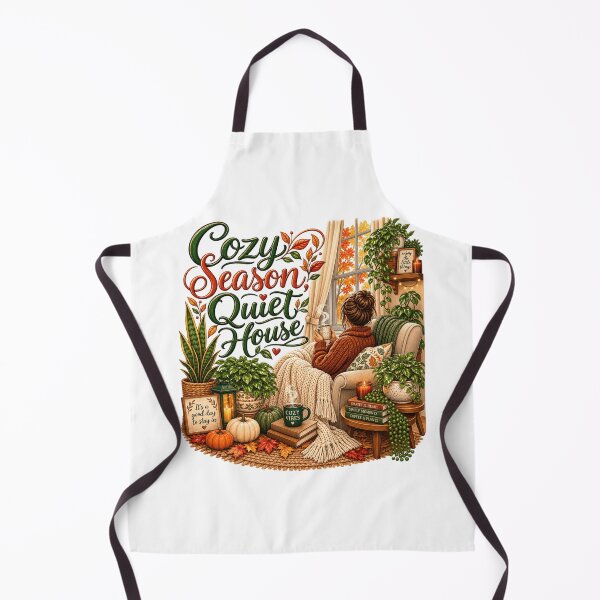 Item preview, Cozy Season Quiet House – Cozy Fall Empty Nester Plant Mom designed and sold by CottageGardenCo.