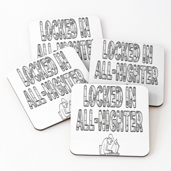 Item preview, All Nighter Bold Typography Design designed and sold by Imaginarium of Chaos falcon88 .