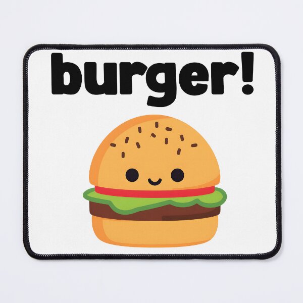 Item preview, cute burger designed and sold by Rockveil Co..