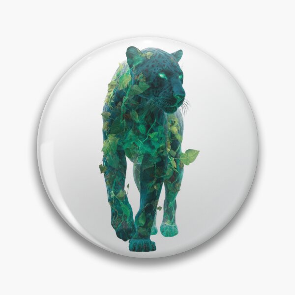 Item preview, Glowing Jungle Jaguar Nature Spirit  designed and sold by LC&LCPlatform.