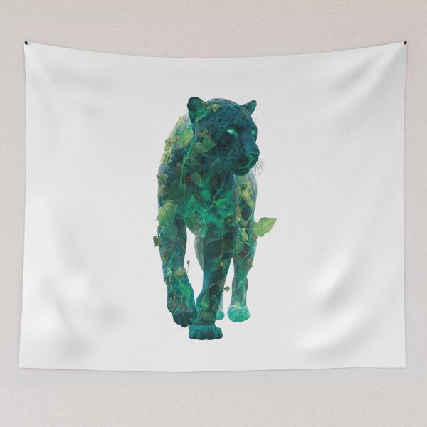 Item preview, Glowing Jungle Jaguar Nature Spirit  designed and sold by LC&LCPlatform.