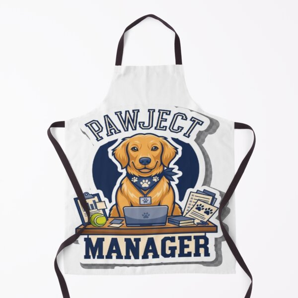 Item preview, Pawject Manager – Funny Golden Retriever Dog designed and sold by ClaussShop.