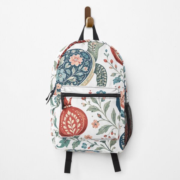 Item preview, Folk Art Turtles and Pomegranate Design designed and sold by Gold Turtle Lina.