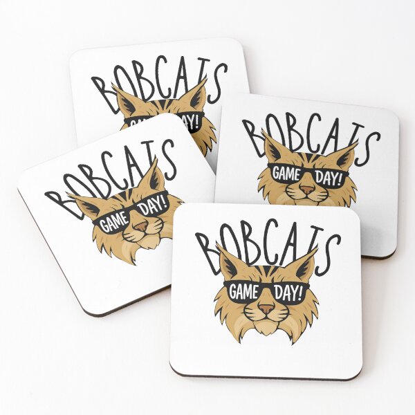 Item preview, Bobcats gameday glasses designed and sold by CraftyChamy.
