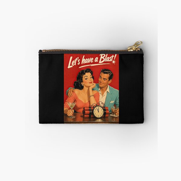 Item preview, Lets Have A Blast Vintage Couple Dynamite Poster designed and sold by obstinator.