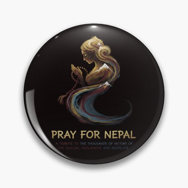 Item preview, PRAY FOR NEPAL designed and sold by SkrabinhoArt.