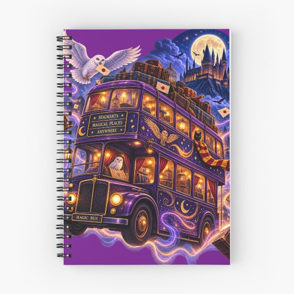 Item preview, Magical Bus – Enchanted Wizarding Adventure designed and sold by Lumvero.