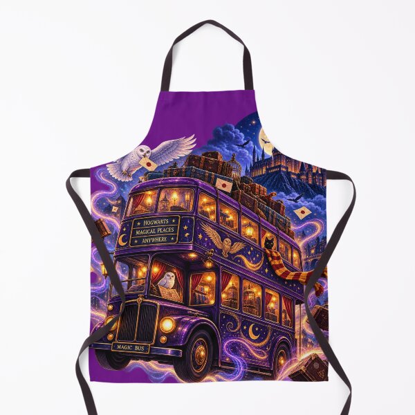 Item preview, Magical Bus – Enchanted Wizarding Adventure designed and sold by Lumvero.