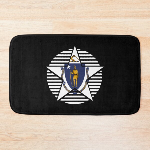 Item preview, Retro Massachusetts Star Shaped Flag MA designed and sold by shitpostee.