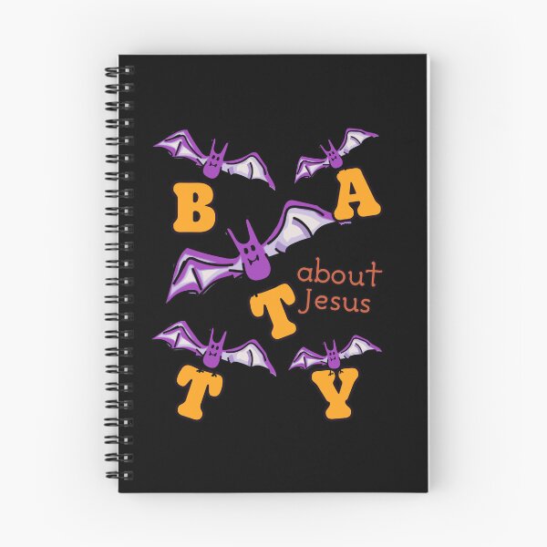 Item preview, Batty About Love Jesus Holy Spirit Spooky Season Cute Bats Fall Autumn designed and sold by Forevermore.