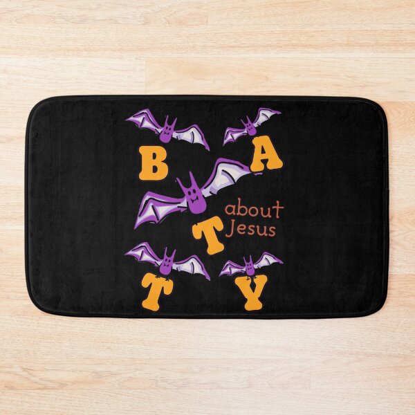 Item preview, Batty About Love Jesus Holy Spirit Spooky Season Cute Bats Fall Autumn designed and sold by Forevermore.