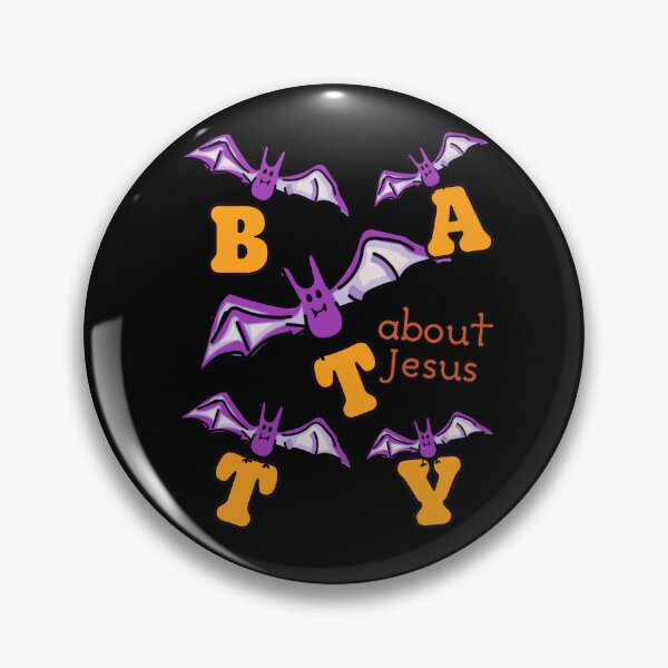 Item preview, Batty About Love Jesus Holy Spirit Spooky Season Cute Bats Fall Autumn designed and sold by Forevermore.