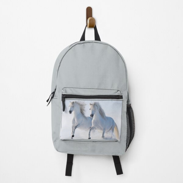 Item preview, White Horses Running in Snow designed and sold by Dew Drop Designs.