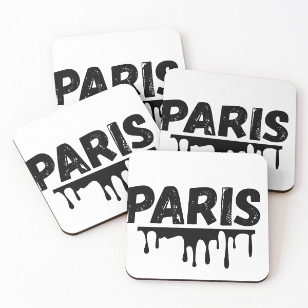 Item preview, Melting Paris dripping text street wear  designed and sold by Jazzytouch.