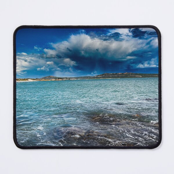 Item preview, Dramatic Storm Clouds Over Turquoise Sea designed and sold by Faith Based Decor .