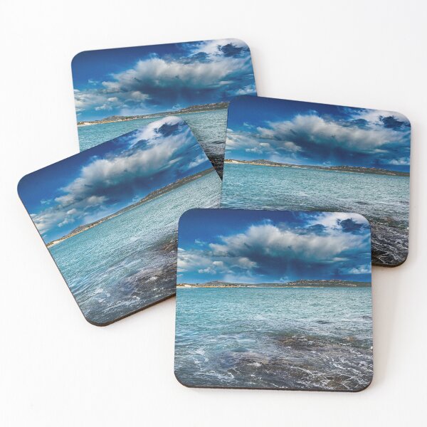 Item preview, Dramatic Storm Clouds Over Turquoise Sea designed and sold by Faith Based Decor & Art &Gifts.
