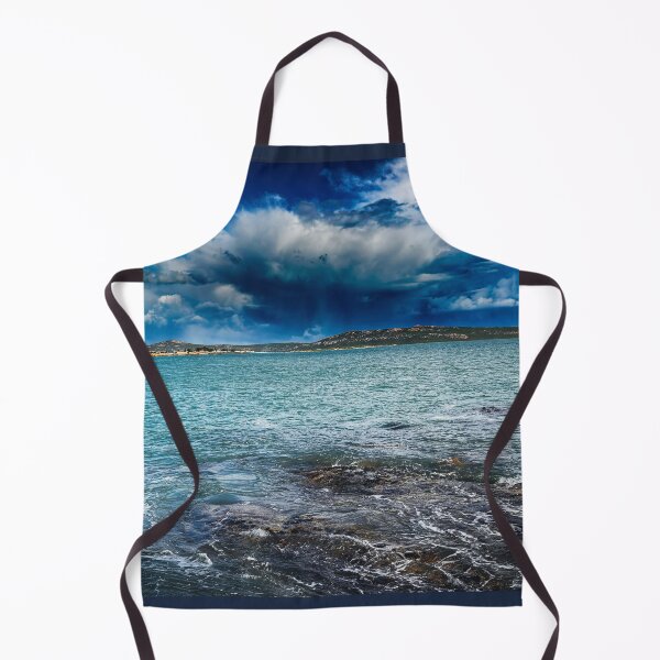 Item preview, Dramatic Storm Clouds Over Turquoise Sea designed and sold by Faith Based Decor .
